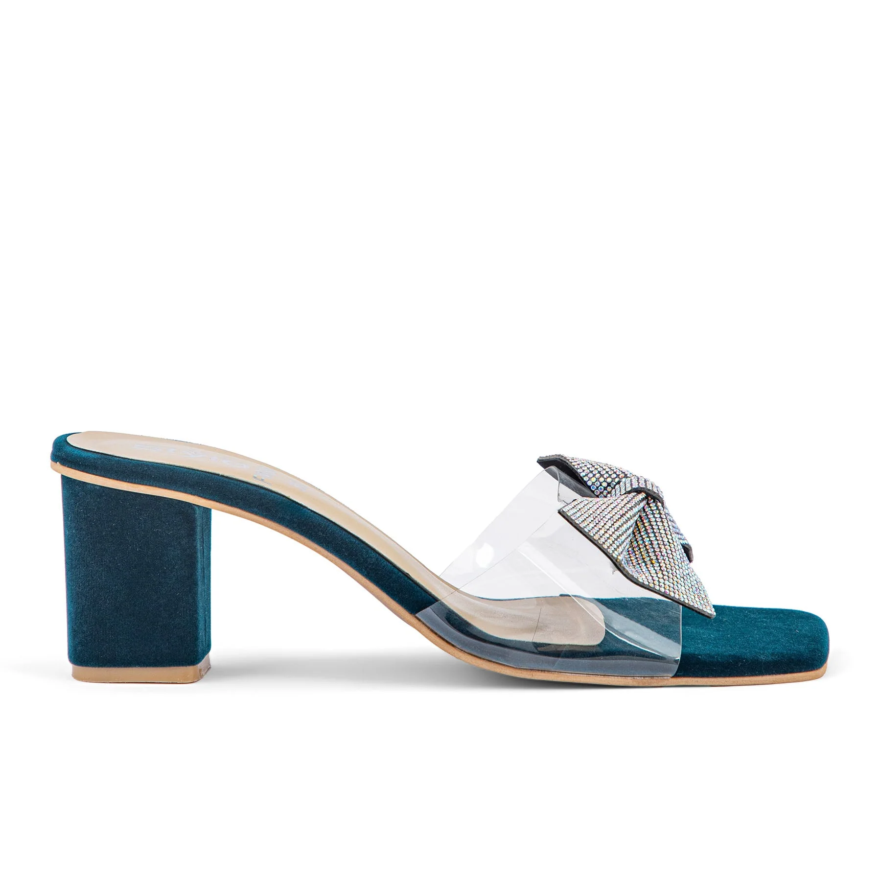 GREEN FANCY SLIPPER
